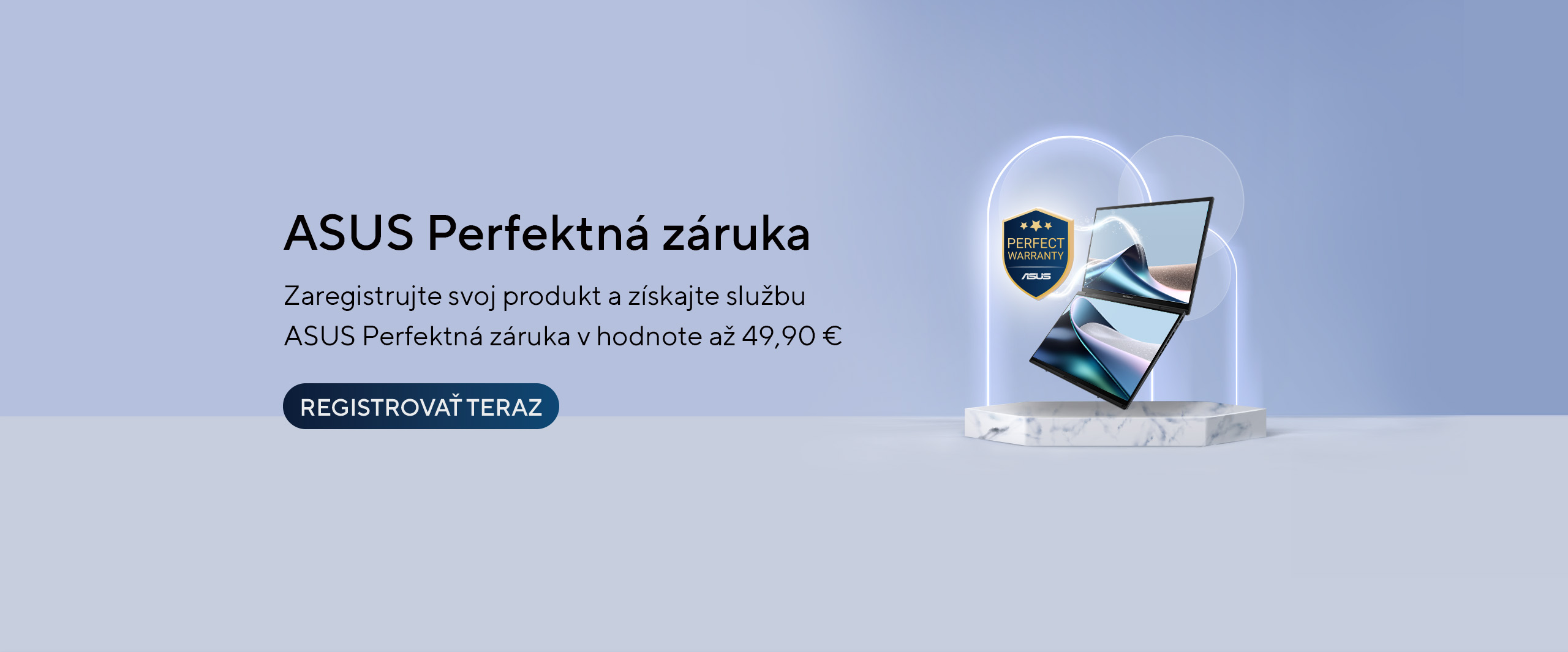 ASUS Perfektná záruka Hero Banner